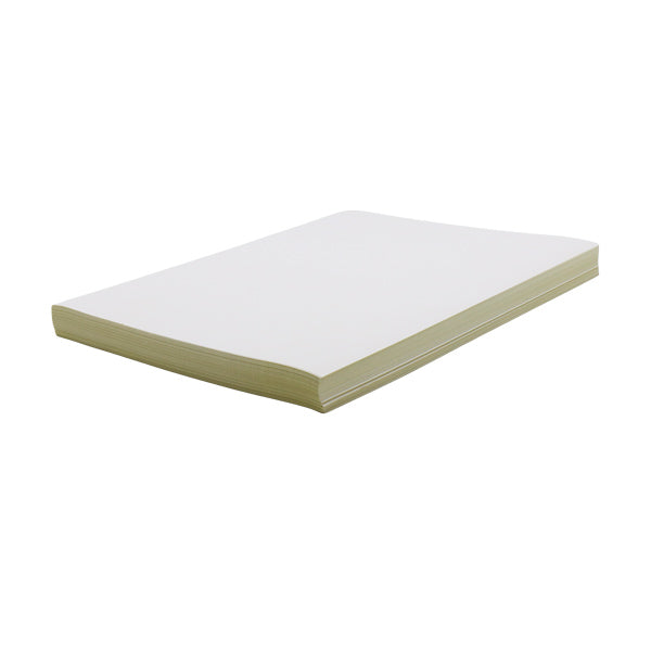 Papel adhesivo carta blanco mate 100 unidades Basic