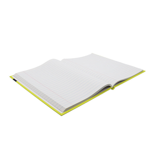 Cuaderno cosido 100 hojas amarillo