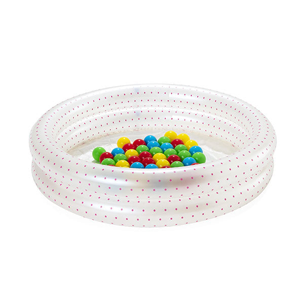 Piscina inflable con bolitas 91x20cm