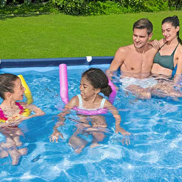 Piscina c/marco 400x211x81