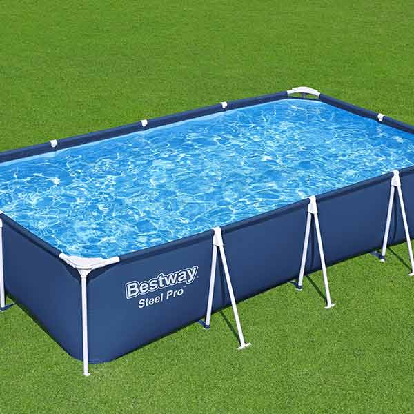 Piscina c/marco 400x211x81