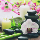 Set Diamond Painting Velas y Flores