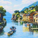 Set Diamond Painting Lago