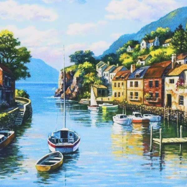 Set Diamond Painting Lago