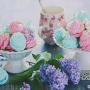 Set Diamond Painting Flores pastel