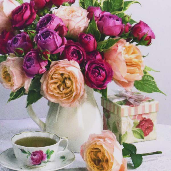 Set Diamond Painting Rosas