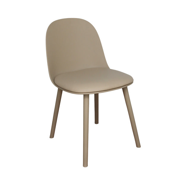 Silla para comedor beige