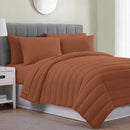 Edredón de 3 piezas King ladrillo