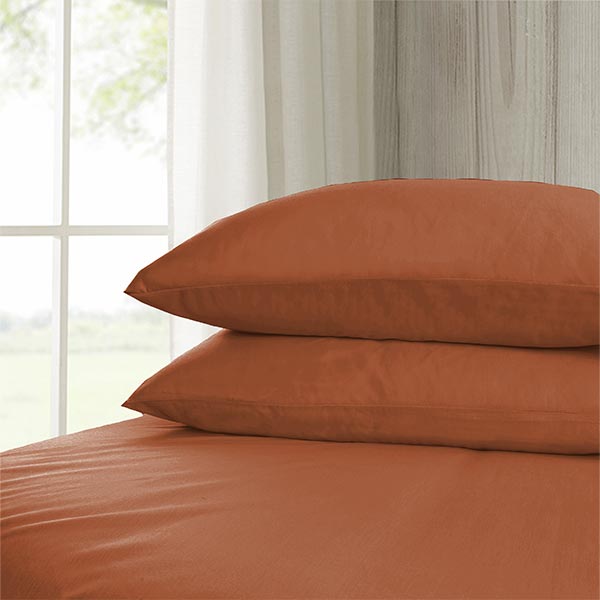 Set de sábanas Full ladrillo