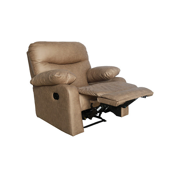 Sofá reclinable relax café