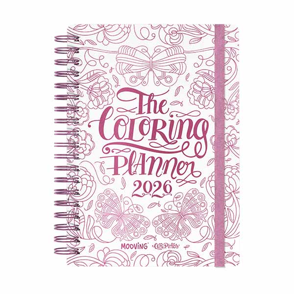 Agenda 2026 coloring planner