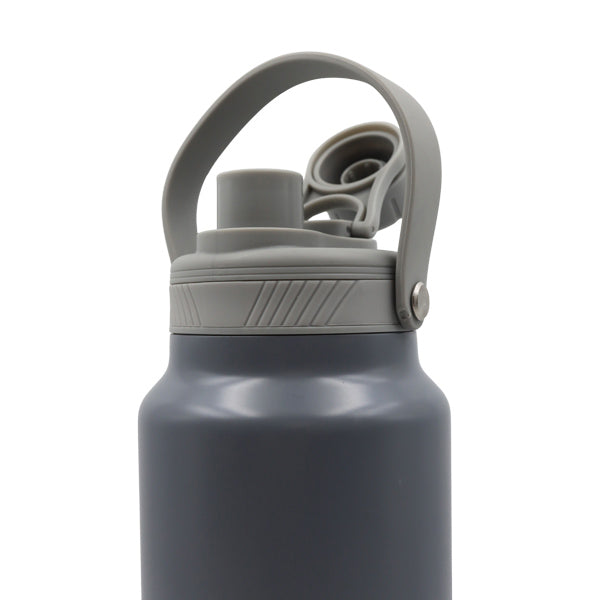 Botella deportiva 1l gris