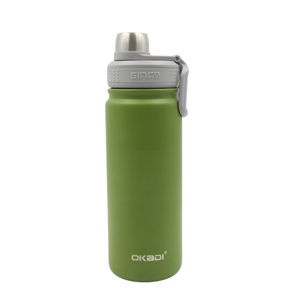 Botella deportiva 650ml verde