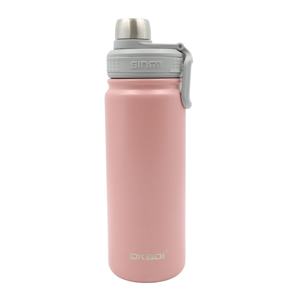 Botella deportiva 650ml rose