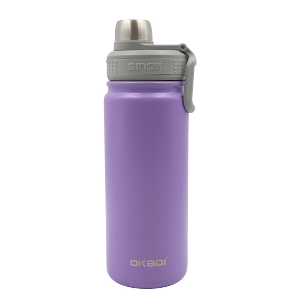Botella deportiva 650ml lila