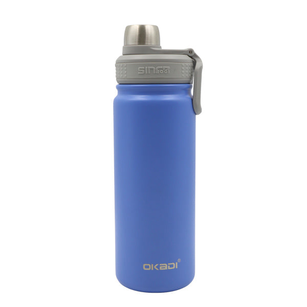 Botella deportiva 650ml azul