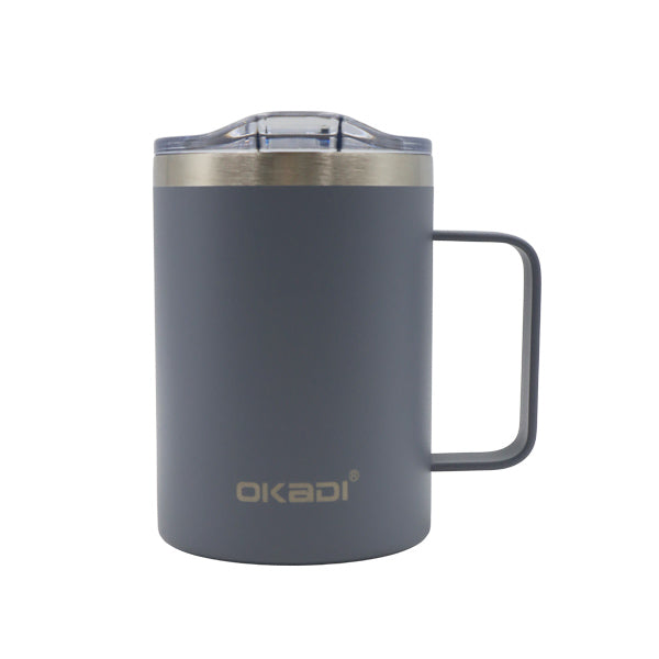 Taza termica 400ml gris