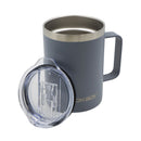Taza termica 400ml gris