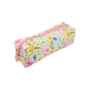 Cartuchera flores rosada