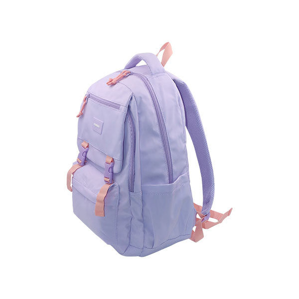 Salveque escolar bolsillo frontal  morado
