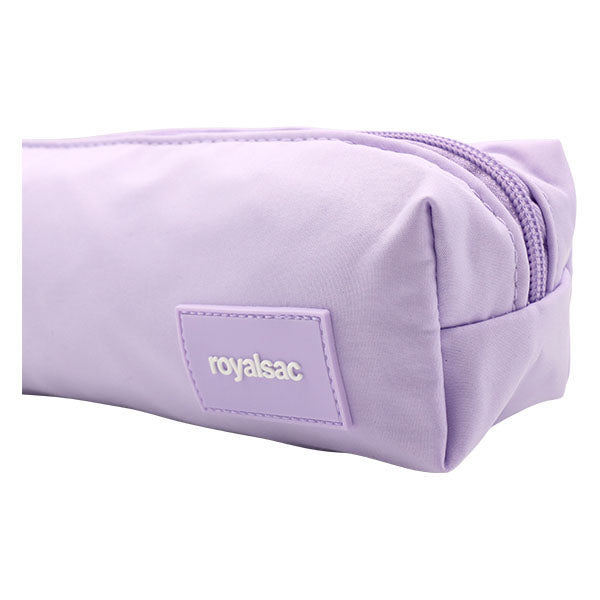 Cartuchera lisa basica morada