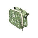 Lonchera flores verde