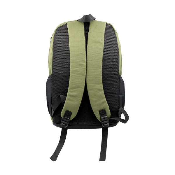 Salveque 2 bolsillos frontales negro/verde