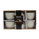 Set 6 tazas para café 250 ml