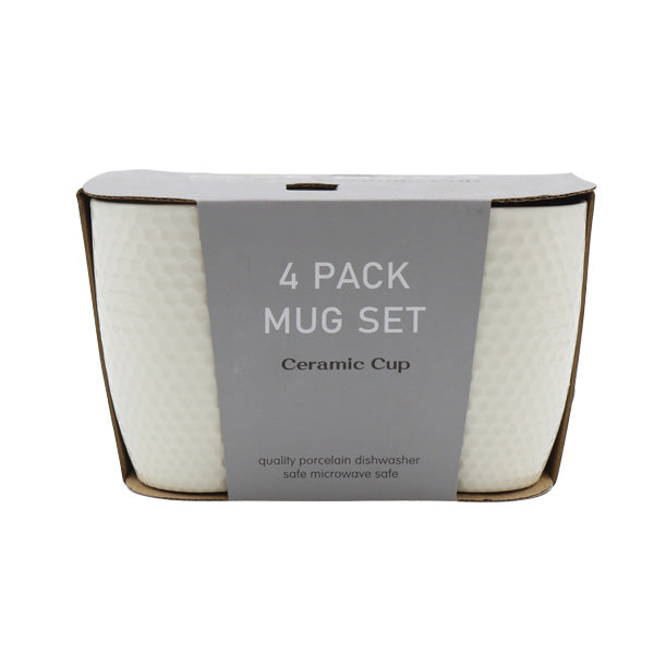Set 4 tazas para café 330 ml