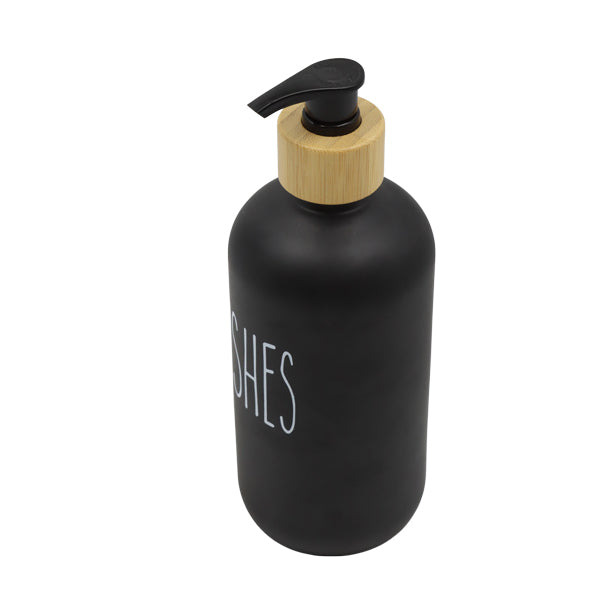 Dispensador para jabón negro 500 ml