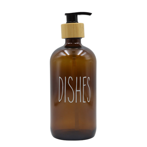 Dispensador para jabón vidrio 500 ml