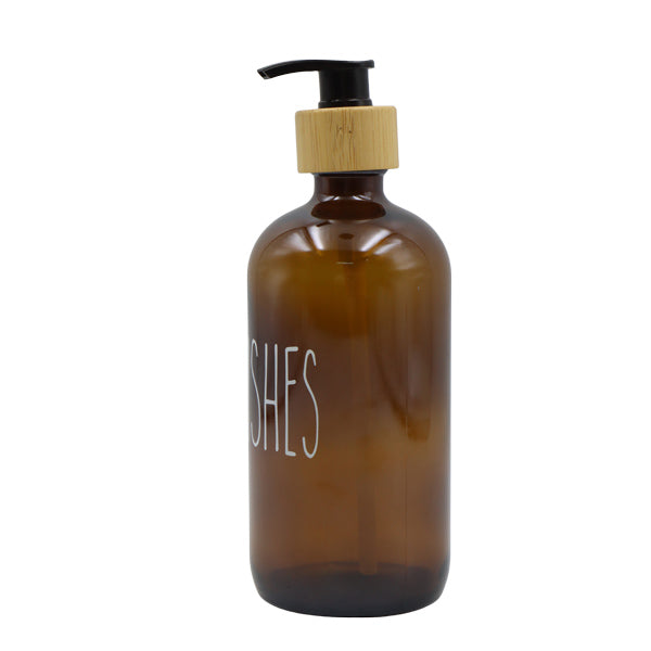 Dispensador para jabón vidrio 500 ml