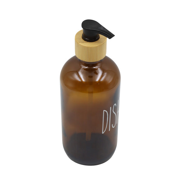 Dispensador para jabón vidrio 500 ml