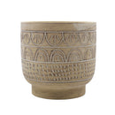 Maceta decorativa cemento