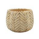 Maceta decorativa cemento