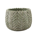 Maceta decorativa cemento