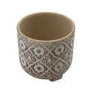 Maceta decorativa cemento