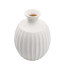 Florero decorativo blanco