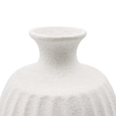 Florero decorativo blanco