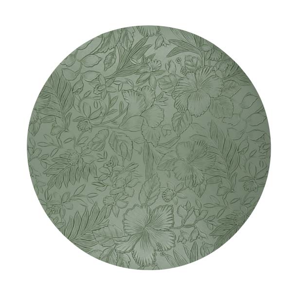 Individual para mesa verde