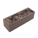 Caja para té 3 divisiones café