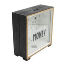 Caja decorativa alcancía negro