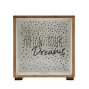 Caja decorativa alcancía negro