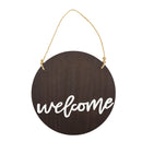 Letrero decorativo welcome