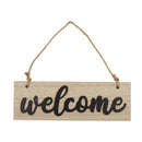 Letrero decorativo welcome