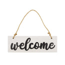 Letrero decorativo welcome