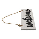 Letrero decorativo welcome