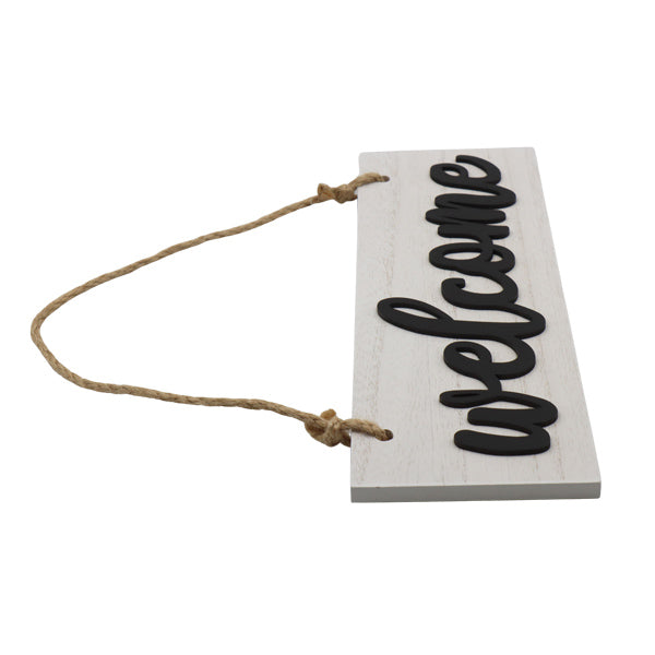 Letrero decorativo welcome