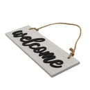 Letrero decorativo welcome