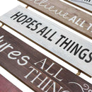 Letrero decorativo love